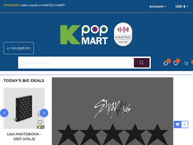 'kpopmart.com' screenshot