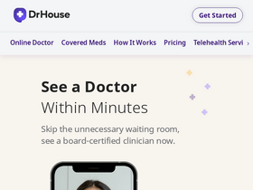 'drhouse.com' screenshot