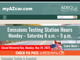 'myazcar.com' screenshot