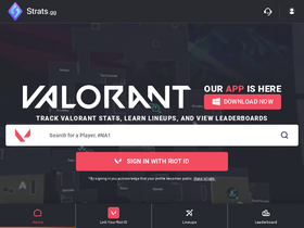 'strats.gg' screenshot