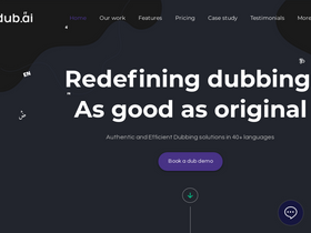 Dubdub.ai - Revolutionize video dubbing with AI: multilingual, quick, cost-effective.