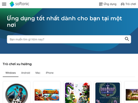 'softonic.vn' screenshot