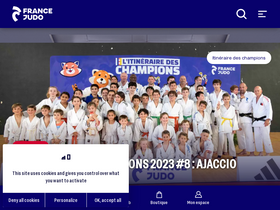 'ffjudo.com' screenshot