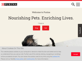 'purina.co.nz' screenshot