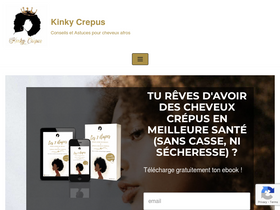 'kinkycrepus.com' screenshot