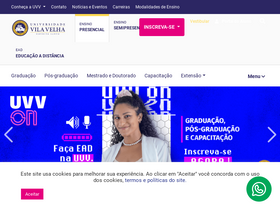 'uvv.br' screenshot