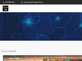 'jchemistry.online' screenshot