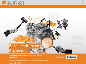 'baselgovernance.org' screenshot