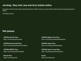 'rail.shop' screenshot