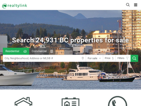 'realtylink.org' screenshot