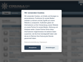 'forumla.de' screenshot