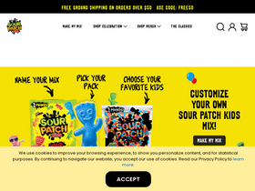 'sourpatchkids.com' screenshot