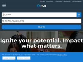 'hubinternational.jobs' screenshot