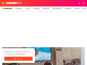 'ouniversodatv.com' screenshot