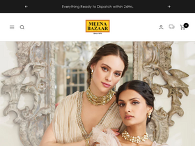 'meenabazaar.shop' screenshot
