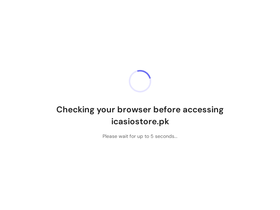 'icasiostore.pk' screenshot