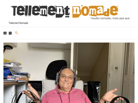 'tellementnomade.org' screenshot