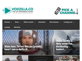'vodzilla.co' screenshot