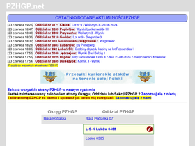 'slask-wschod.pzhgp.net' screenshot
