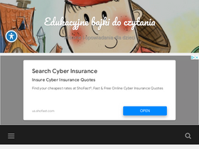 'bajkidoczytania.pl' screenshot