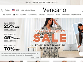 'vencano.com' screenshot