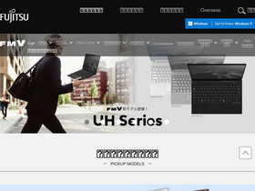 'mycloud.fmworld.net' screenshot