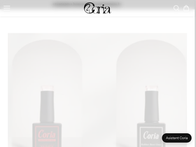 coria.ro homepage screenshot