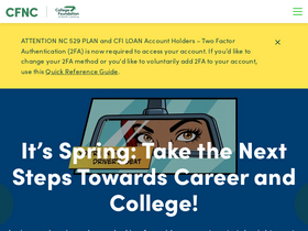 'cfnc.org' screenshot