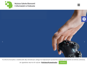 'wsei.edu.pl' screenshot