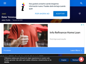 'ivenezuela.travel' screenshot