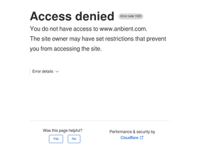 anbient.com Concorrentes — Principais sites similares anbient.com