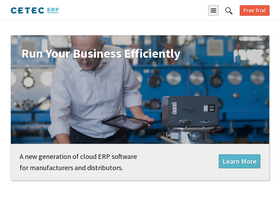 'cetecerp.com' screenshot