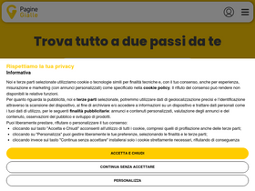 'paginegialle.it' screenshot