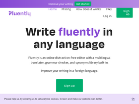 'fluently.so' screenshot