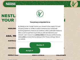 'nestle-cereals.com' screenshot