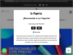 'lavaperia.com' screenshot