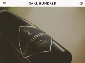 'sake100.com' screenshot