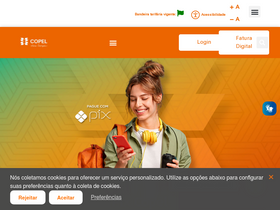 'copel.com' screenshot