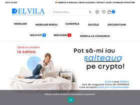 'elvila.ro' screenshot