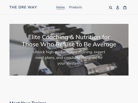 thedreway.com homepage screenshot
