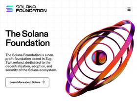 'solana.org' screenshot