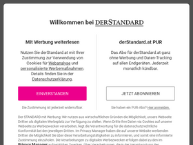 'derstandard.at' screenshot