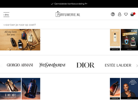 'parfumerie.nl' screenshot