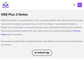 'nebplus2notes.com' screenshot