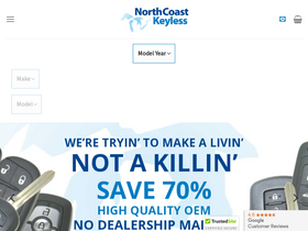 'northcoastkeyless.com' screenshot