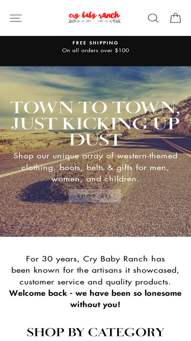 crybabyranch.com