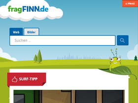'fragfinn.de' screenshot