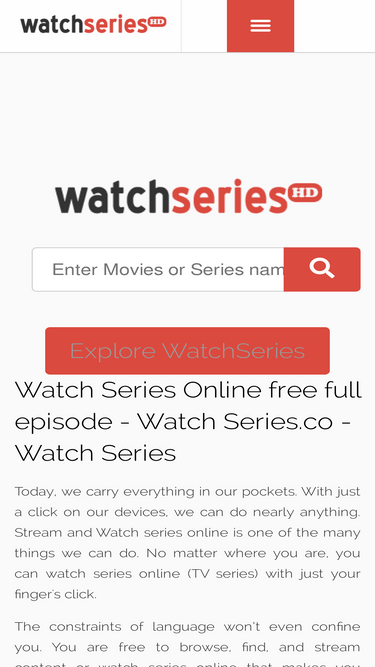 Watch series online co new arrivals