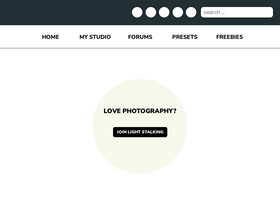 'lightstalking.com' screenshot