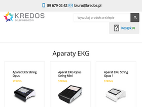 'kredos.pl' screenshot